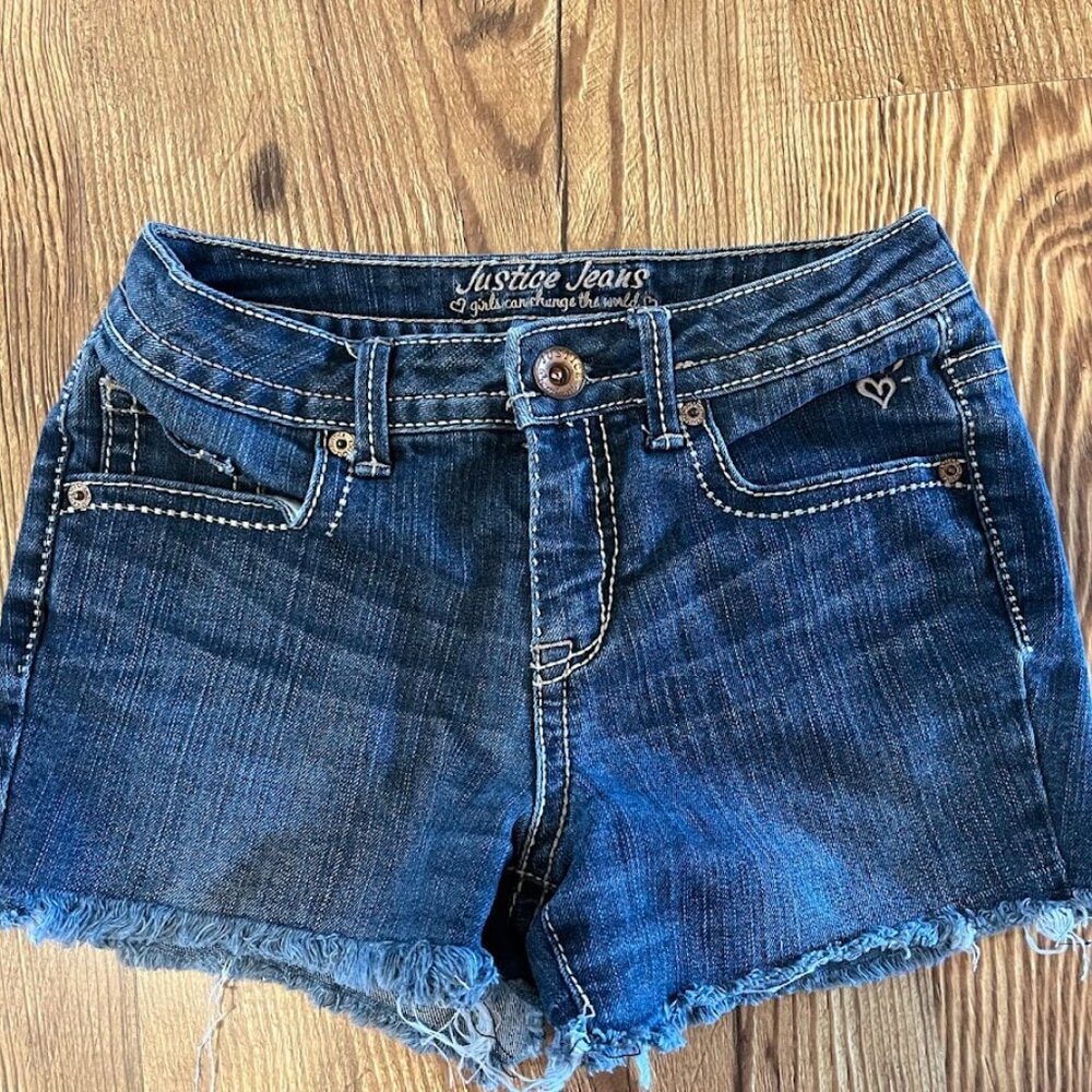Justice Cutoff Jean Shorts, Girls' 12 Simply Low